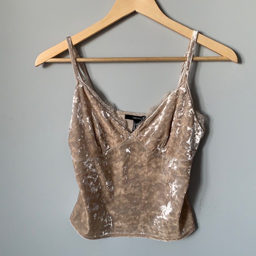Forever 21 // Crushed Velvet Tank